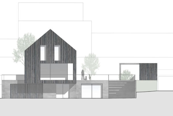 Einfamilienhaus Heilbronn Ansicht West